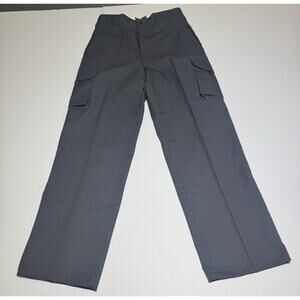 Aramark Gray Cargo Pocket Uniform Mechanics Work Pants Mens 30x30